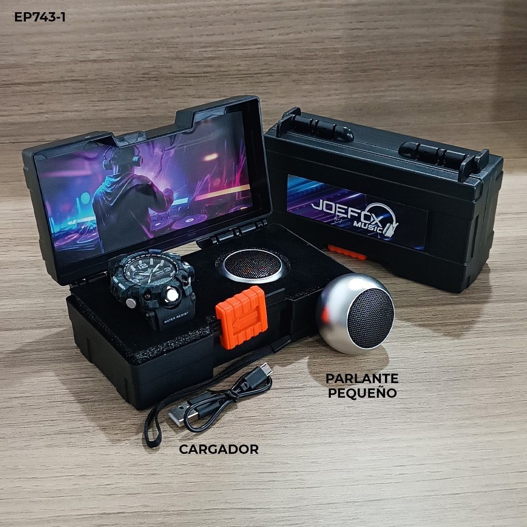 Miniatura 4 de EP743 JOEFOX 1523 + PARLANTE + ESTUCHE